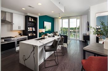 Luxurious tuscany and rocksalt quartz counter-tops in kitchens and bathrooms